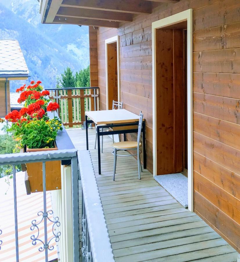 Apartmán Chalet Adler Grächen Exteriér fotografie